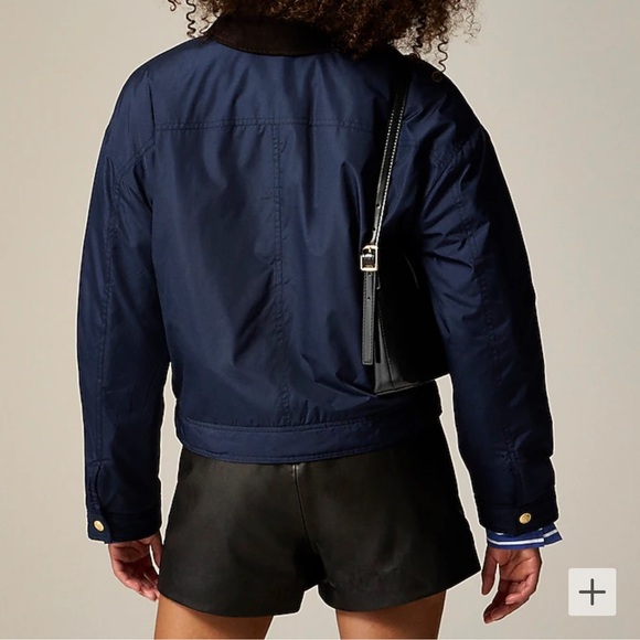 J Crew Trucker Puffer Barn Jacket Size S - Picture 3 of 4